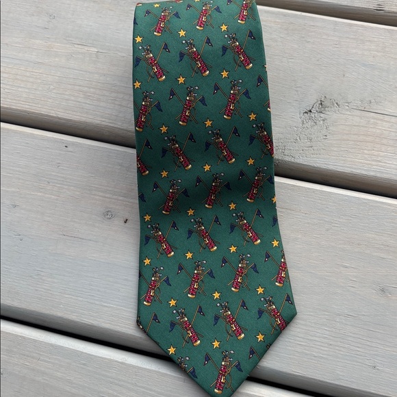 Tommy Hilfiger Other - Tommy Hilfiger 100% Italian silk- Golf tie